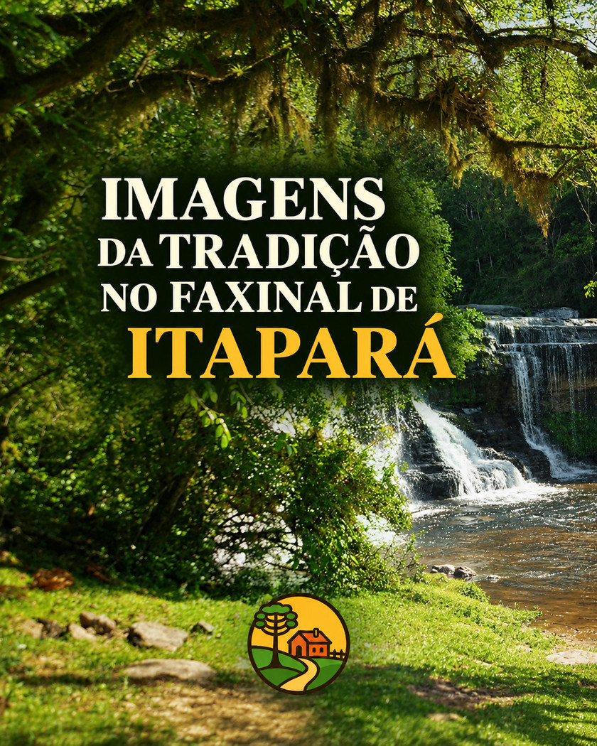 Peça de divulgação de Imagens da Tradição: Itapará.